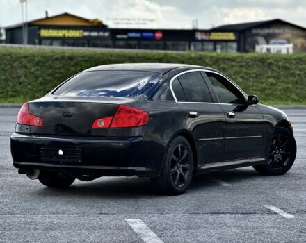 Черный Инфинити G35, объемом двигателя 3.5 л и пробегом 200 тыс. км за 5999 $, фото 4 на Automoto.ua