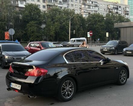 Черный Инфинити G35, объемом двигателя 3.5 л и пробегом 266 тыс. км за 8500 $, фото 4 на Automoto.ua