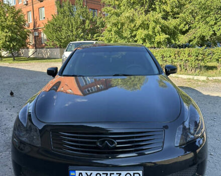 Чорний Інфініті G35, об'ємом двигуна 3.5 л та пробігом 180 тис. км за 8500 $, фото 1 на Automoto.ua