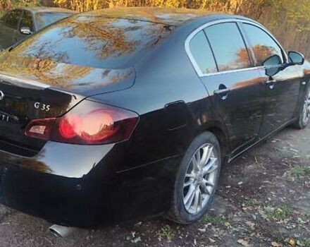 Черный Инфинити G35, объемом двигателя 3.5 л и пробегом 241 тыс. км за 9000 $, фото 4 на Automoto.ua