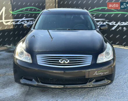Черный Инфинити G35, объемом двигателя 3.5 л и пробегом 185 тыс. км за 6999 $, фото 2 на Automoto.ua