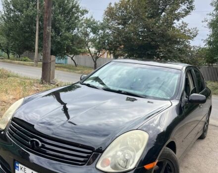 Черный Инфинити G35, объемом двигателя 3.5 л и пробегом 270 тыс. км за 2700 $, фото 1 на Automoto.ua