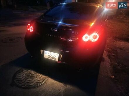 Черный Инфинити G35, объемом двигателя 3.5 л и пробегом 241 тыс. км за 9000 $, фото 1 на Automoto.ua