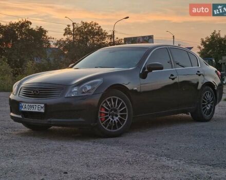 Чорний Інфініті G35, об'ємом двигуна 3.5 л та пробігом 299 тис. км за 6500 $, фото 1 на Automoto.ua