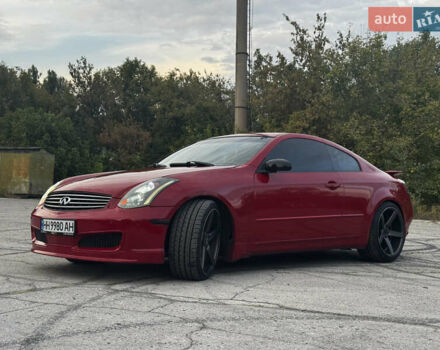 Красный Инфинити G35, объемом двигателя 3.5 л и пробегом 202 тыс. км за 8000 $, фото 11 на Automoto.ua