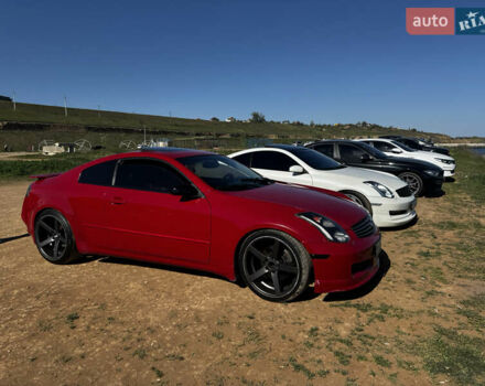 Красный Инфинити G35, объемом двигателя 3.5 л и пробегом 202 тыс. км за 8000 $, фото 17 на Automoto.ua