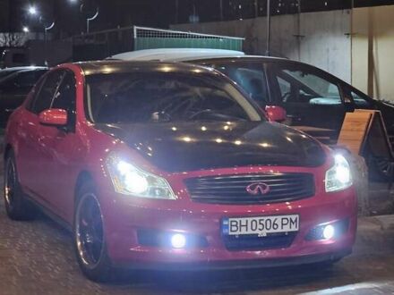 Инфинити G35 2007 в Одессе на Automoto.ua Красный Инфинити G35, объемом двигателя 3.5 л и пробегом 235 тыс. км за 8300 $, фото 1 на Automoto.ua