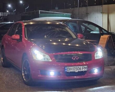 Червоний Інфініті G35, об'ємом двигуна 3.5 л та пробігом 235 тис. км за 8300 $, фото 1 на Automoto.ua