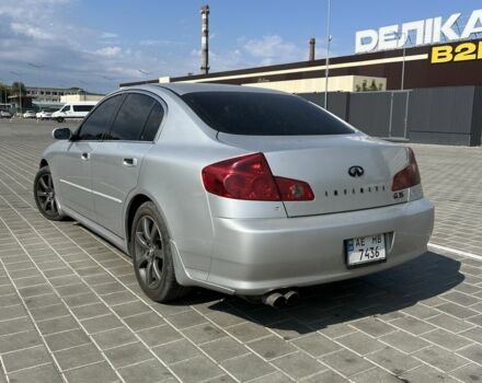 Серый Инфинити G35, объемом двигателя 3.5 л и пробегом 150 тыс. км за 9000 $, фото 4 на Automoto.ua