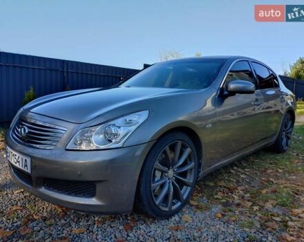 Серый Инфинити G35, объемом двигателя 3.5 л и пробегом 263 тыс. км за 7800 $, фото 14 на Automoto.ua