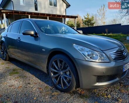 Серый Инфинити G35, объемом двигателя 3.5 л и пробегом 263 тыс. км за 7800 $, фото 15 на Automoto.ua