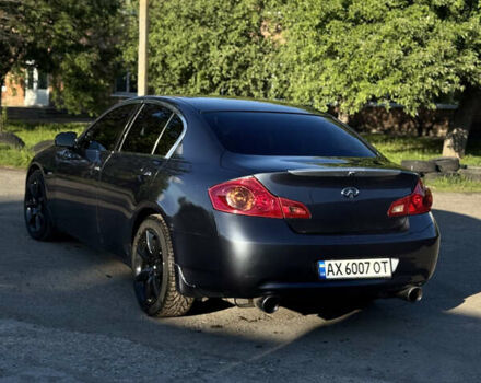Серый Инфинити G35, объемом двигателя 3.5 л и пробегом 270 тыс. км за 8000 $, фото 2 на Automoto.ua