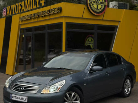 Синий Инфинити G35, объемом двигателя 3.5 л и пробегом 270 тыс. км за 7499 $, фото 1 на Automoto.ua