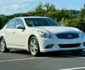 Белый Инфинити G37, объемом двигателя 3 л и пробегом 80 тыс. км за 9000 $, фото 1 на Automoto.ua