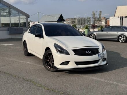 Инфинити G37 2013 в Петропавлівська Борщагівка на Automoto.ua Белый Инфинити G37, объемом двигателя 3.7 л и пробегом 150 тыс. км за 12500 $, фото 1 на Automoto.ua