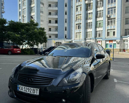 Чорний Інфініті G37, об'ємом двигуна 3.7 л та пробігом 142 тис. км за 13800 $, фото 1 на Automoto.ua