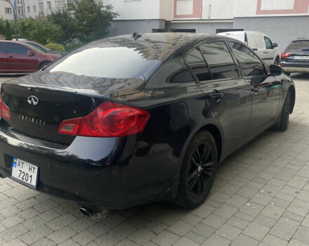 Черный Инфинити G37, объемом двигателя 3.7 л и пробегом 150 тыс. км за 9100 $, фото 2 на Automoto.ua