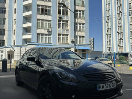 Черный Инфинити G37, объемом двигателя 3.7 л и пробегом 142 тыс. км за 13800 $, фото 1 на Automoto.ua