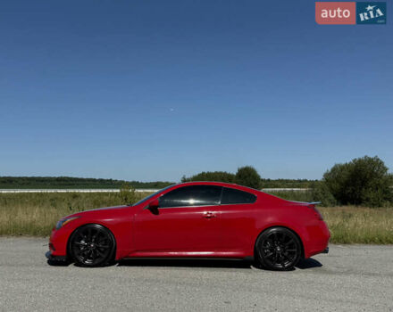 Красный Инфинити G37, объемом двигателя 3.7 л и пробегом 210 тыс. км за 10000 $, фото 7 на Automoto.ua