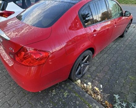 Красный Инфинити G37, объемом двигателя 3.7 л и пробегом 135 тыс. км за 11671 $, фото 2 на Automoto.ua