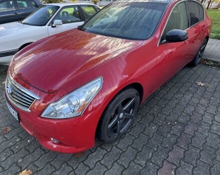 Красный Инфинити G37, объемом двигателя 3.7 л и пробегом 135 тыс. км за 11671 $, фото 1 на Automoto.ua
