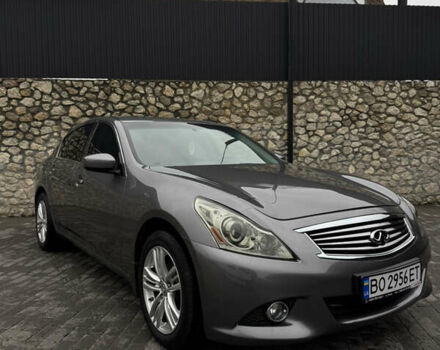 Серый Инфинити G37, объемом двигателя 3.7 л и пробегом 243 тыс. км за 13300 $, фото 1 на Automoto.ua