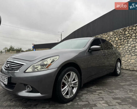 Серый Инфинити G37, объемом двигателя 3.7 л и пробегом 243 тыс. км за 13300 $, фото 7 на Automoto.ua