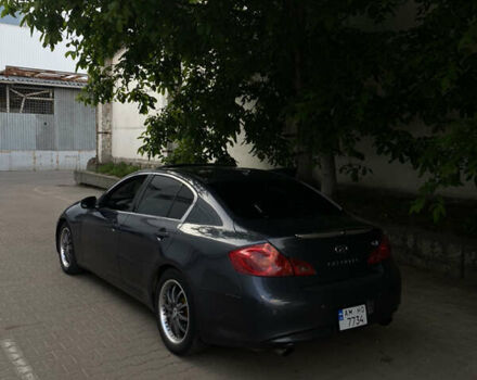 Синий Инфинити G37, объемом двигателя 3.7 л и пробегом 305 тыс. км за 8700 $, фото 2 на Automoto.ua