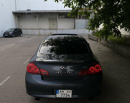 Синий Инфинити G37, объемом двигателя 3.7 л и пробегом 305 тыс. км за 8700 $, фото 1 на Automoto.ua