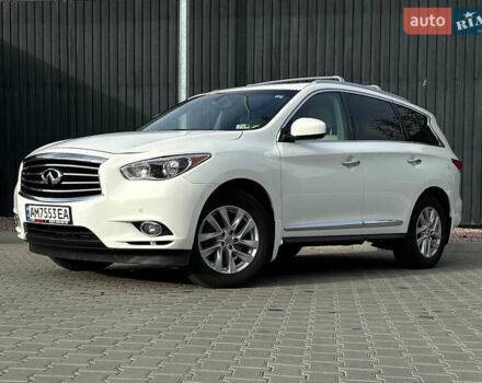 Білий Інфініті JX35, об'ємом двигуна 3.5 л та пробігом 216 тис. км за 11900 $, фото 1 на Automoto.ua
