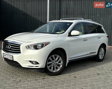 Білий Інфініті JX35, об'ємом двигуна 3.5 л та пробігом 216 тис. км за 11900 $, фото 2 на Automoto.ua