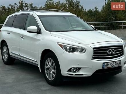 Инфинити JX35 2013 в Киеве на Automoto.ua Белый Инфинити JX35, объемом двигателя 3.5 л и пробегом 216 тыс. км за 12800 $, фото 1 на Automoto.ua