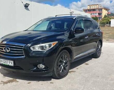 Черный Инфинити JX35, объемом двигателя 3.5 л и пробегом 180 тыс. км за 12500 $, фото 1 на Automoto.ua