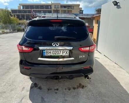 Черный Инфинити JX35, объемом двигателя 3.5 л и пробегом 180 тыс. км за 12500 $, фото 4 на Automoto.ua
