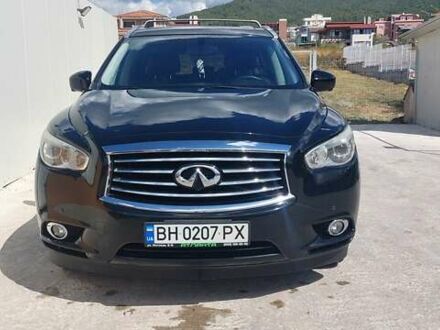 Черный Инфинити JX35, объемом двигателя 3.5 л и пробегом 180 тыс. км за 12500 $, фото 1 на Automoto.ua