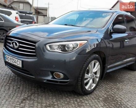 Сірий Інфініті JX35, об'ємом двигуна 3.5 л та пробігом 187 тис. км за 15500 $, фото 1 на Automoto.ua