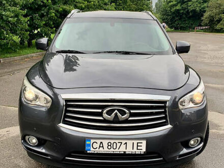 Серый Инфинити JX35, объемом двигателя 3.5 л и пробегом 203 тыс. км за 18500 $, фото 1 на Automoto.ua