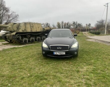 Черный Инфинити M25, объемом двигателя 2.5 л и пробегом 222 тыс. км за 11999 $, фото 7 на Automoto.ua