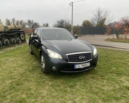 Черный Инфинити M25, объемом двигателя 2.5 л и пробегом 222 тыс. км за 11999 $, фото 4 на Automoto.ua