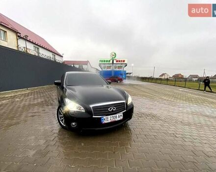Черный Инфинити M37, объемом двигателя 4 л и пробегом 190 тыс. км за 15500 $, фото 2 на Automoto.ua