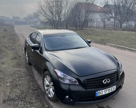 Черный Инфинити M37, объемом двигателя 3.7 л и пробегом 165 тыс. км за 12500 $, фото 2 на Automoto.ua