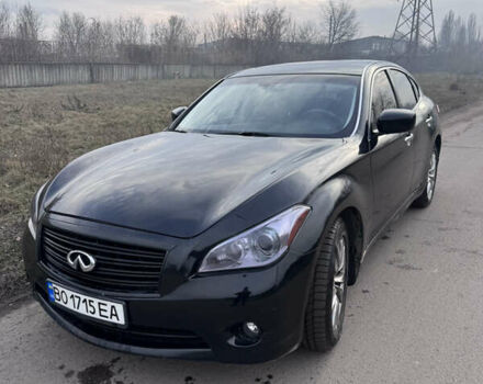 Черный Инфинити M37, объемом двигателя 3.7 л и пробегом 165 тыс. км за 12500 $, фото 1 на Automoto.ua