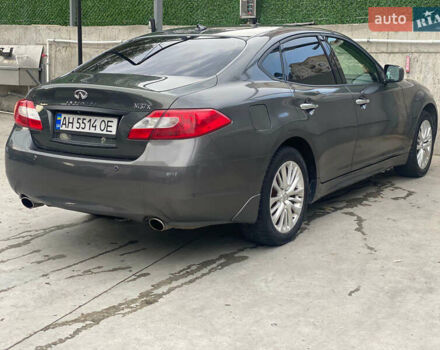 Серый Инфинити M37, объемом двигателя 3.7 л и пробегом 138 тыс. км за 12500 $, фото 3 на Automoto.ua