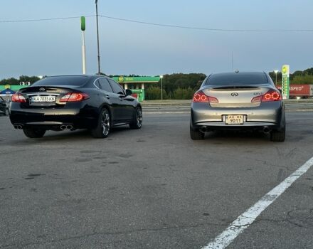 Серый Инфинити M37, объемом двигателя 3.7 л и пробегом 213 тыс. км за 13800 $, фото 3 на Automoto.ua