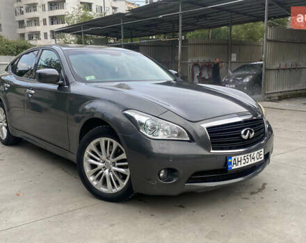Серый Инфинити M37, объемом двигателя 3.7 л и пробегом 138 тыс. км за 12500 $, фото 1 на Automoto.ua