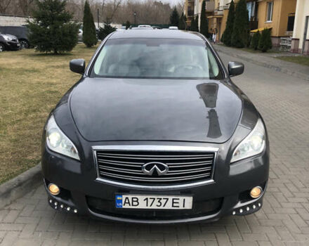 Серый Инфинити M37, объемом двигателя 3.7 л и пробегом 198 тыс. км за 14999 $, фото 2 на Automoto.ua