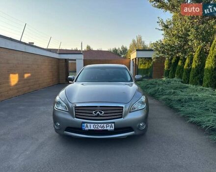 Серый Инфинити M37, объемом двигателя 3.7 л и пробегом 166 тыс. км за 12500 $, фото 2 на Automoto.ua