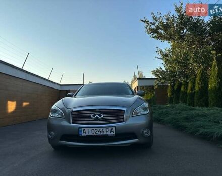 Серый Инфинити M37, объемом двигателя 3.7 л и пробегом 166 тыс. км за 12500 $, фото 4 на Automoto.ua