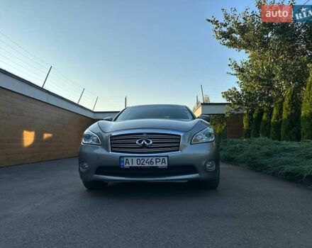 Серый Инфинити M37, объемом двигателя 3.7 л и пробегом 166 тыс. км за 12500 $, фото 1 на Automoto.ua