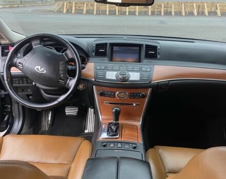 Черный Инфинити M45, объемом двигателя 4.5 л и пробегом 130 тыс. км за 9100 $, фото 2 на Automoto.ua